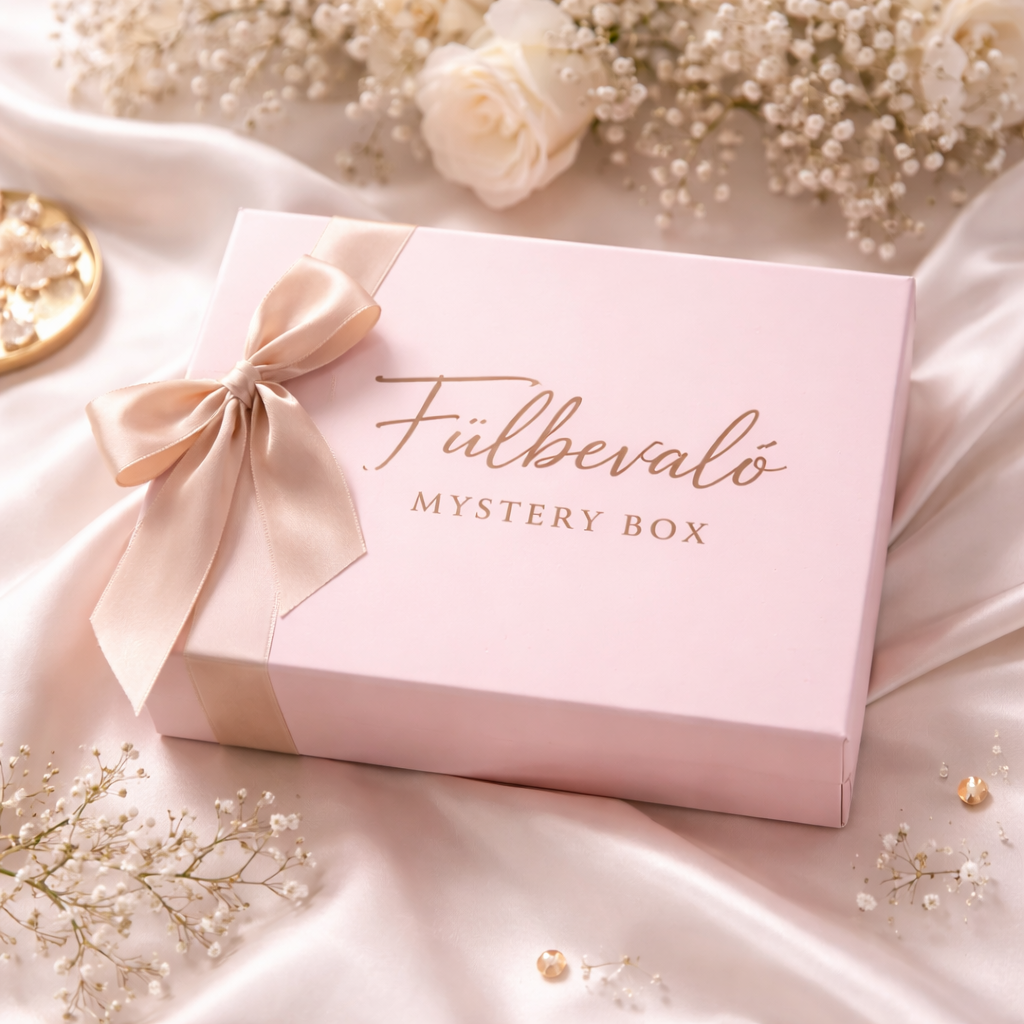 Fülbevaló Mystery Box - Mini (Arany színű szerelékes)