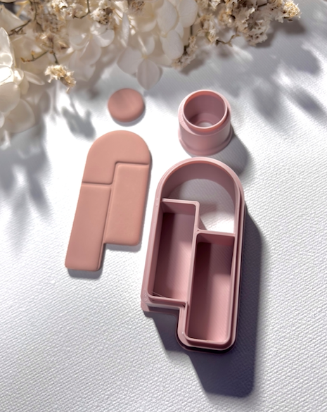 "Mirella" - Polymer Gyurma 2 Részes Kivágó Forma