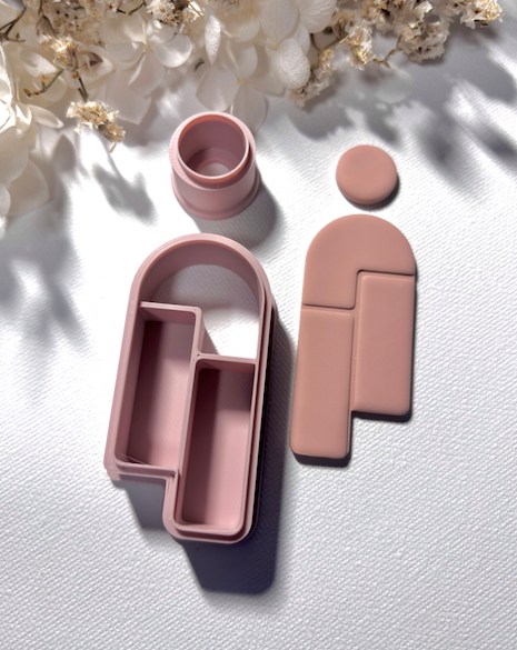 "Mirella" - Polymer Gyurma 2 Részes Kivágó Forma