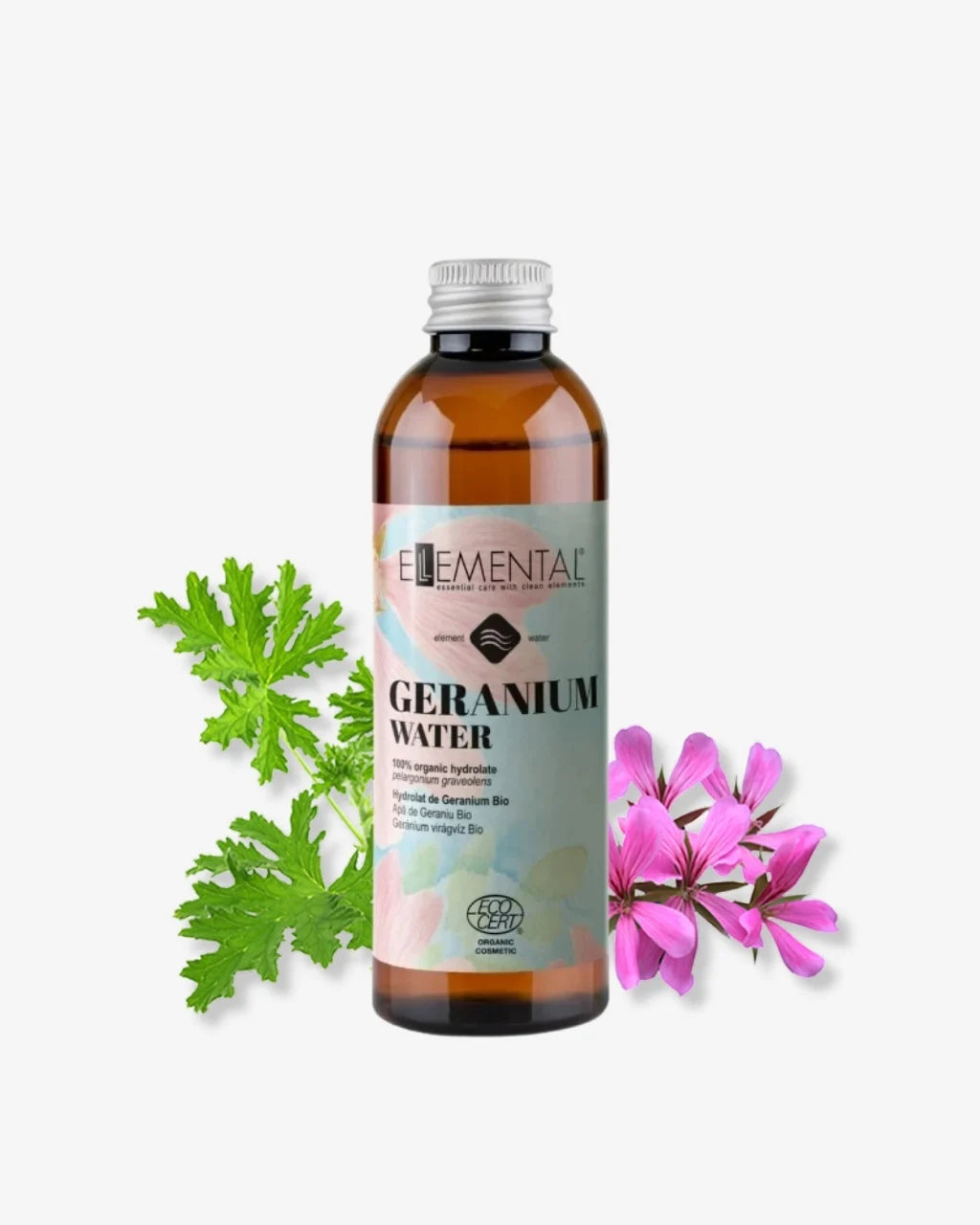 Geránium Vírágvíz Bio, 100 ml